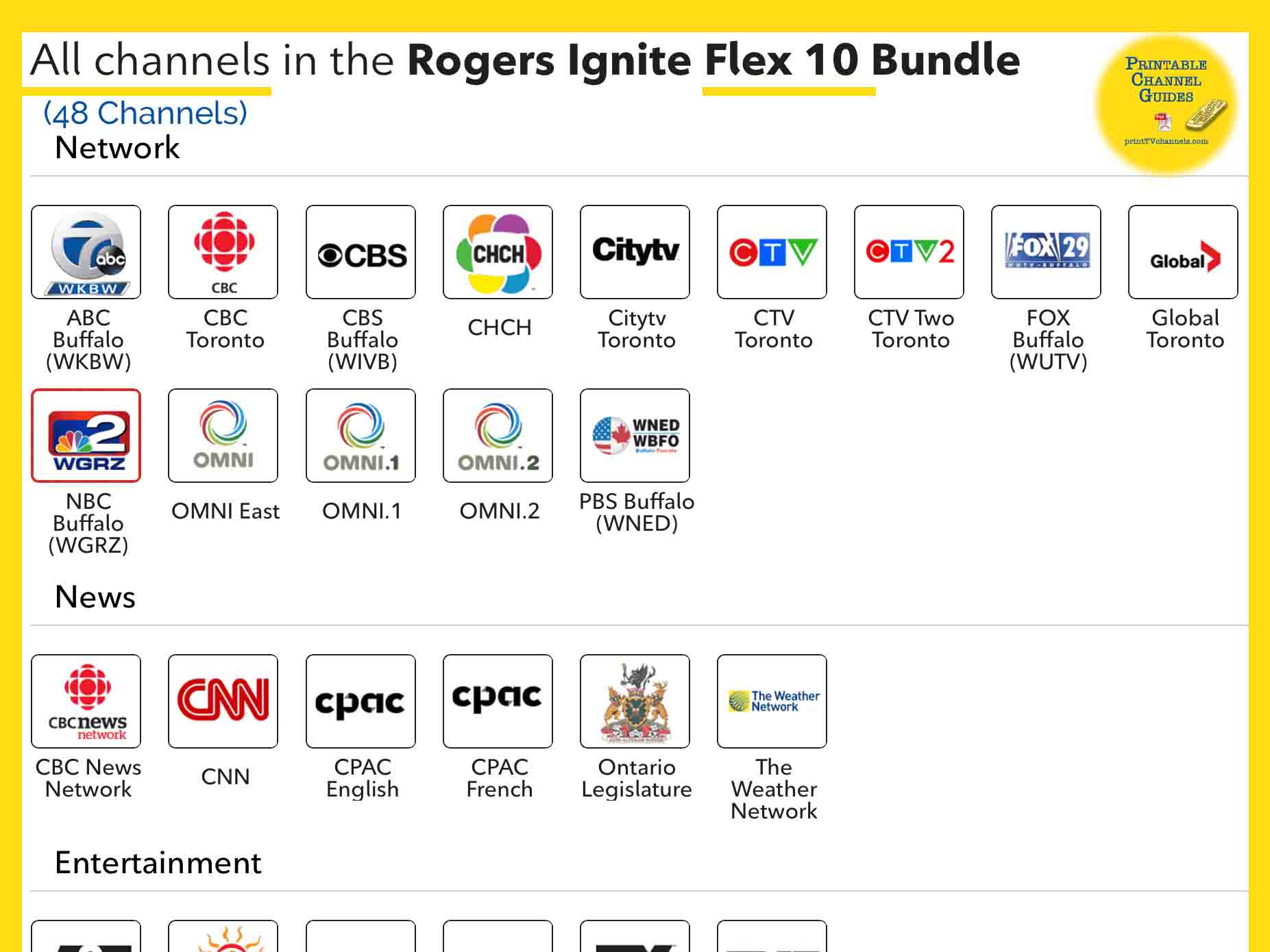 Ignite Tv Bundles And Theme Packs Tv Channel Guides