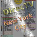 Preview Image: A print- and search-friendly PDF listing of all DirecTV TV channels. For customers in New York City. Color-coded by genre, this 8-page channel lineup guide has 722 channels, 395 of which are HD or 4K. This PDF file can be downloaded and printed at home. Or have us print, bind and mail you a hardcopy gift. Includes Music Choice channel lineup.