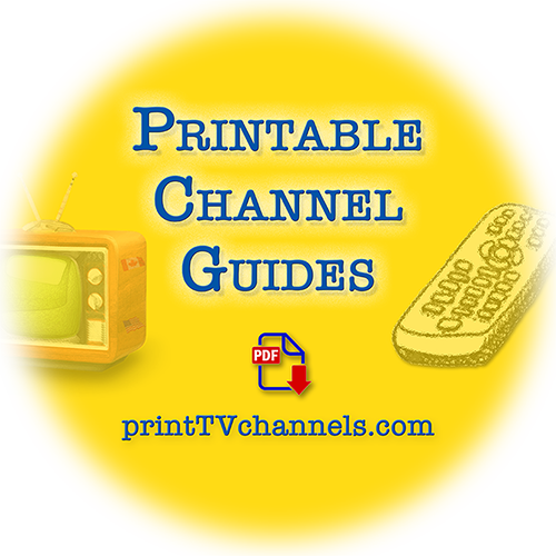 direct tv channel printable 2022