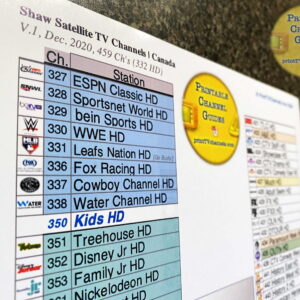 Shaw Direct Satellite Channels | Nationwide (Canada) | Complete Version - Image 3