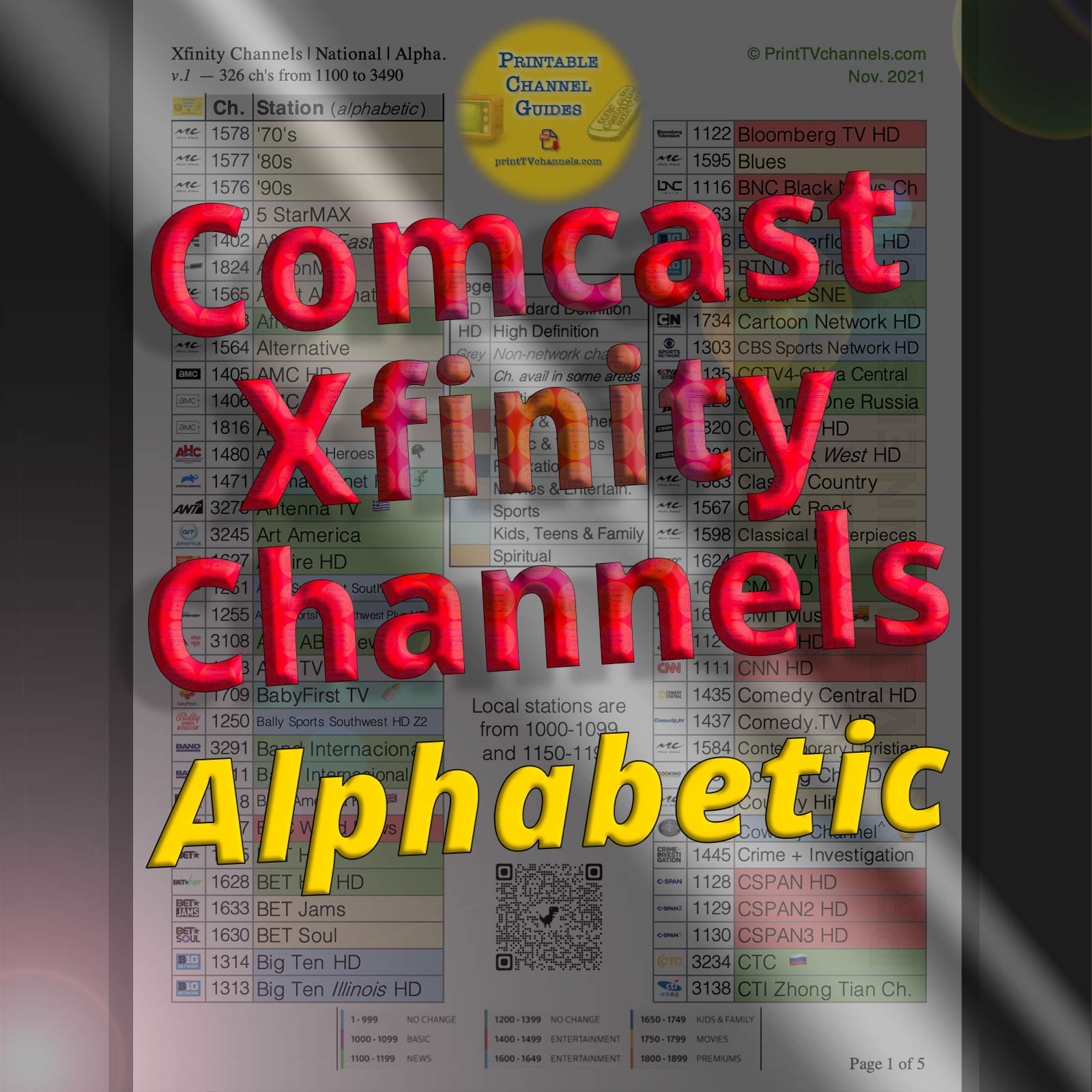 Comcast Xfinity Cable TV Packages for Seniors in 2023