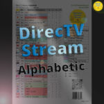 Preview of Printable PDF Channel Guide: Print-friendly PDF channel lineup guide of all available DirecTV Stream stations. It is free to download. It lists all stations ALPHABETICALLY for the four basic packages: "Entertainment, Choice, Ultimate and Premier". Color coded by TV station genre.