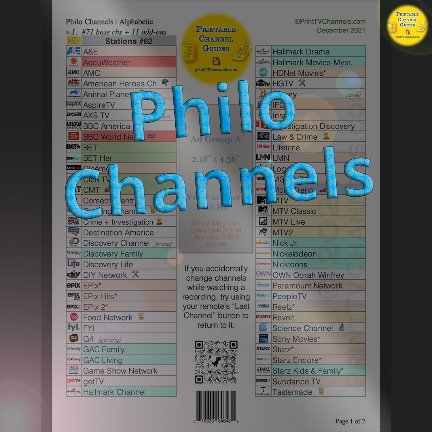 Philo Channels Lineup And Philo Packages TV Channel Guides