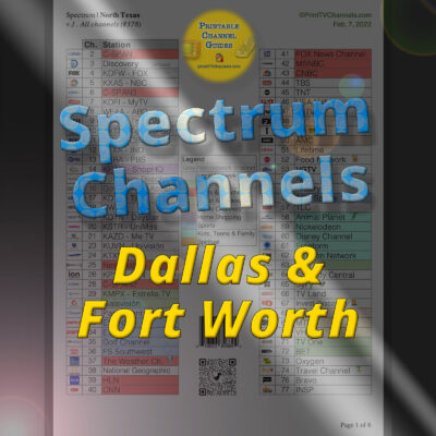 spectrum tv channel listing