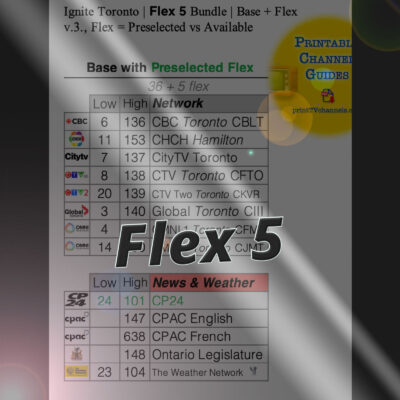 Zoom preview of Rogers Ignite FLEX-5 Channel Lineup (v.3, Oct. 2023)